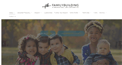 Desktop Screenshot of familybuilding.com